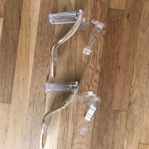 Lucite heels
